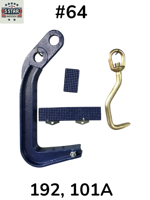 SET#64 Mo Clamp Style FRAME MACHINE JUMBO DEEP HOOK WITH 2 PADS + Flat Nose