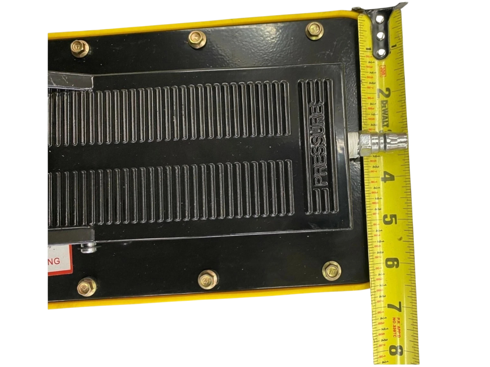 New Hydraulic Air Foot Pedal Pump 10,000 PSI For Auto Body Frame Machines Press