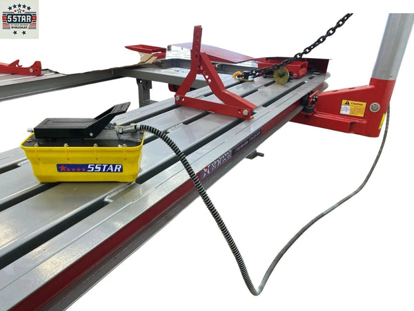 New Hydraulic Air Foot Pedal Pump 10,000 PSI For Auto Body Frame Machines Press