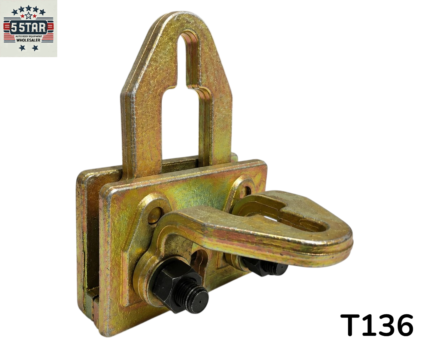 5 Ton Right Angle Auto Body Repair Pull Pulling Clamp Frame Repair