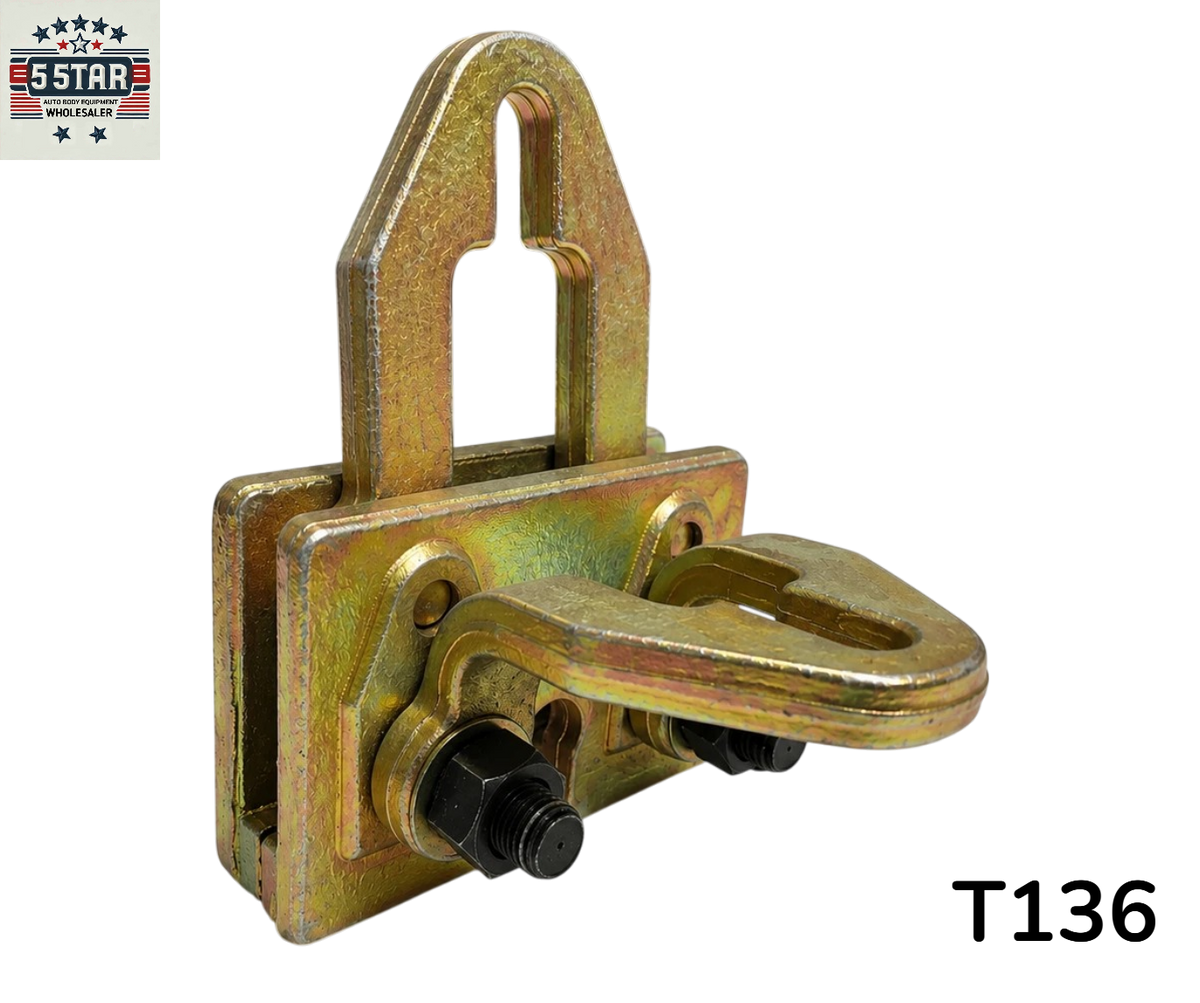5 Ton Right Angle Auto Body Repair Pull Pulling Clamp Frame Repair