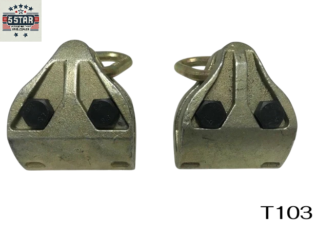 TWO PCS 2 X Self-Tightening Grip Pull Frame Machine Auto Body Repair Clamp