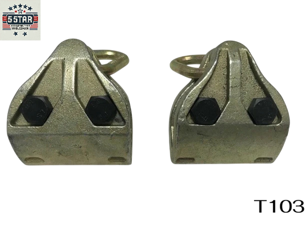 TWO PCS 2 X Self-Tightening Grip Pull Frame Machine Auto Body Repair Clamp