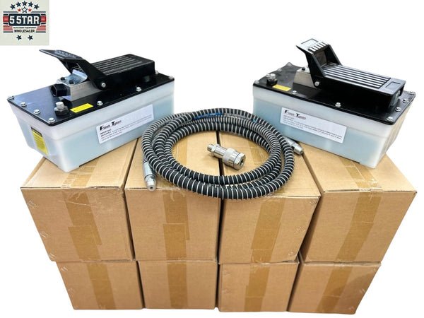 10 Sets Wholesale Deal Air Hydraulic Foot Pump with 10000 PSI